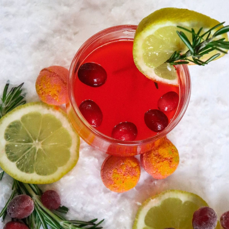 LIMONADE CANNEBERGE - BOMBE COCKTAIL