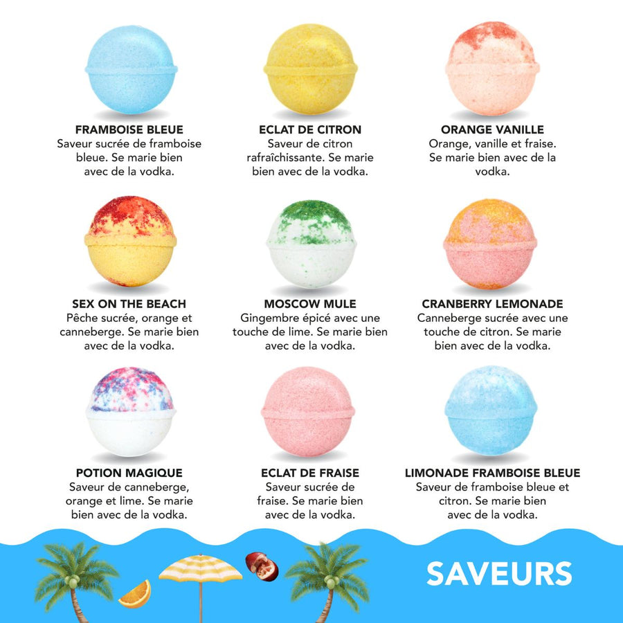 PACK DE VODKA - BOMBES COCKTAIL
