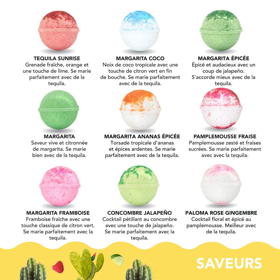 PACK DE TEQUILA - COCKTAIL BOMBS