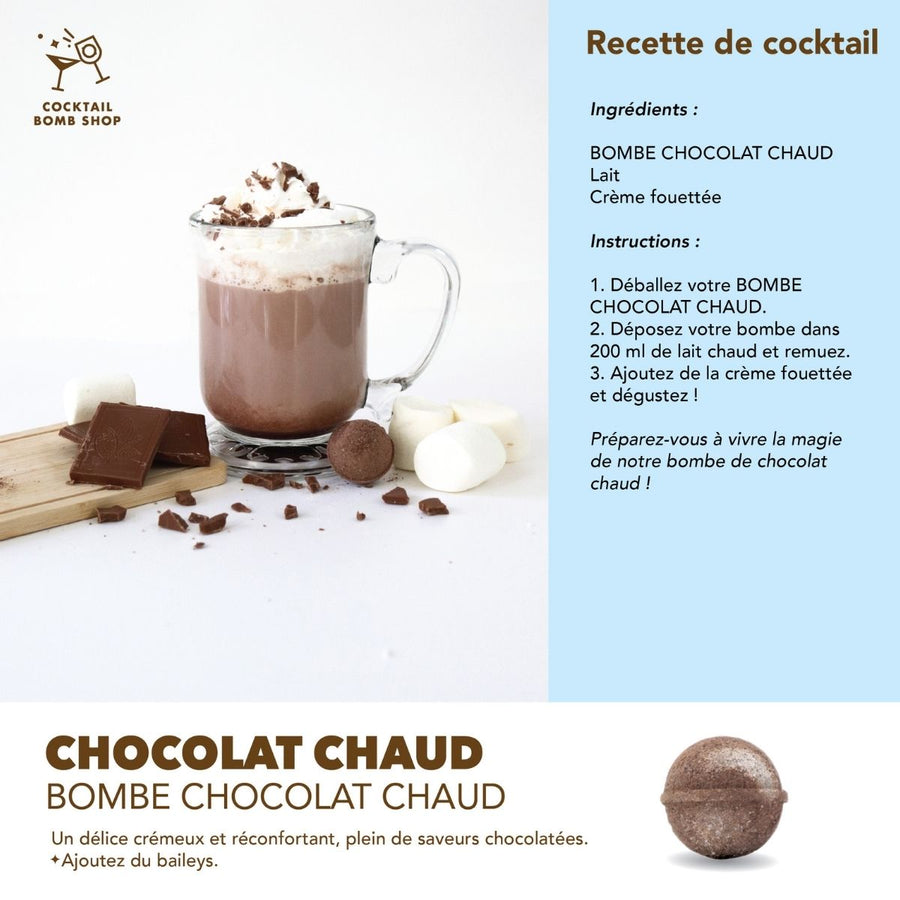 BOMBE CHOCOLAT CHAUD