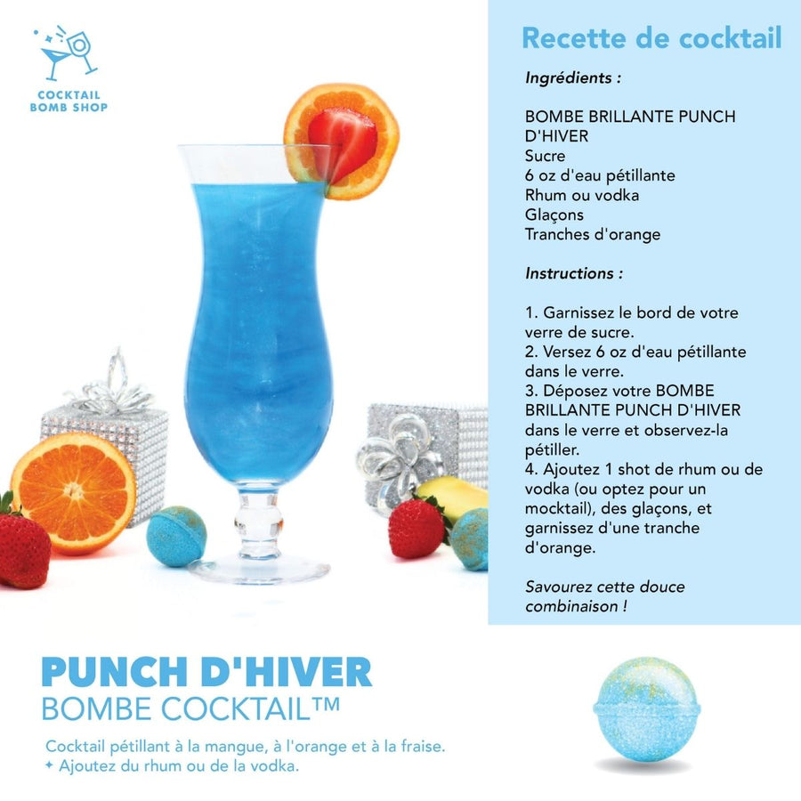 PUNCH D'HIVER - BOMBE COCKTAIL