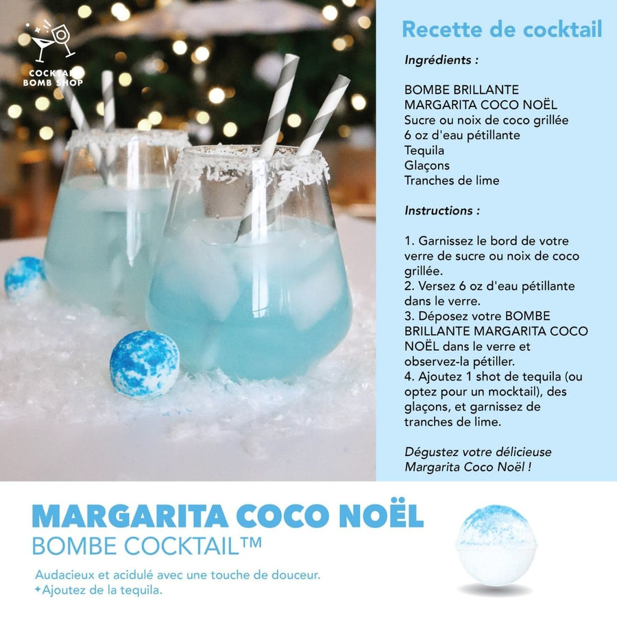 BOMBE BRILLANTE MARGARITA COCO NOËL
